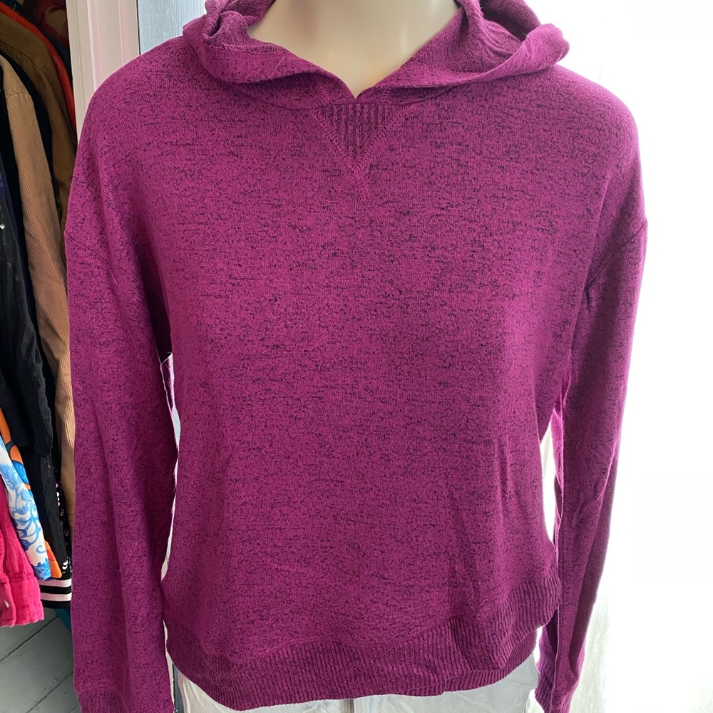 Xersion sz XL 18.5P soft pink with black flecks hoody, cool waist band fitsSM/M - Picture 2 of 5